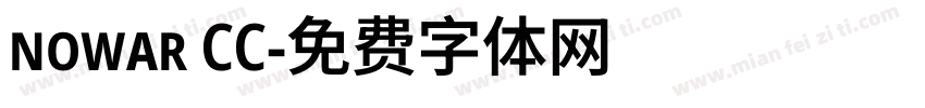 nowar CC字体转换